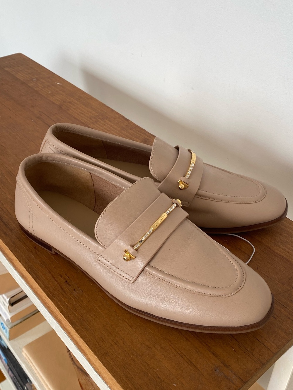 Ted Baker Zoe Icon Loafer in beige